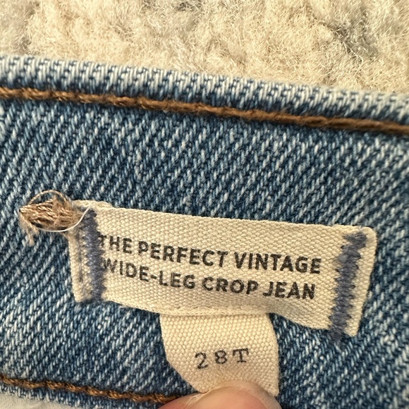 Madewell Perfect Vintage Tall High Rise Crop Jeans - Picture 9 of 10
